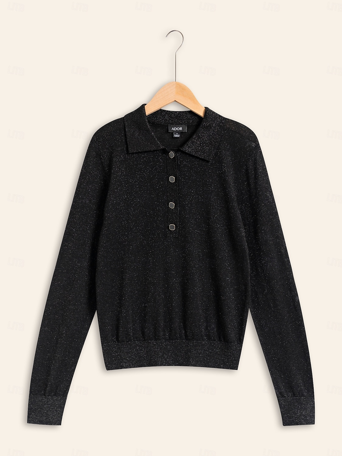 Minimalist Wool Blend Polo Knitwear 2025 - $61.99 –P8
