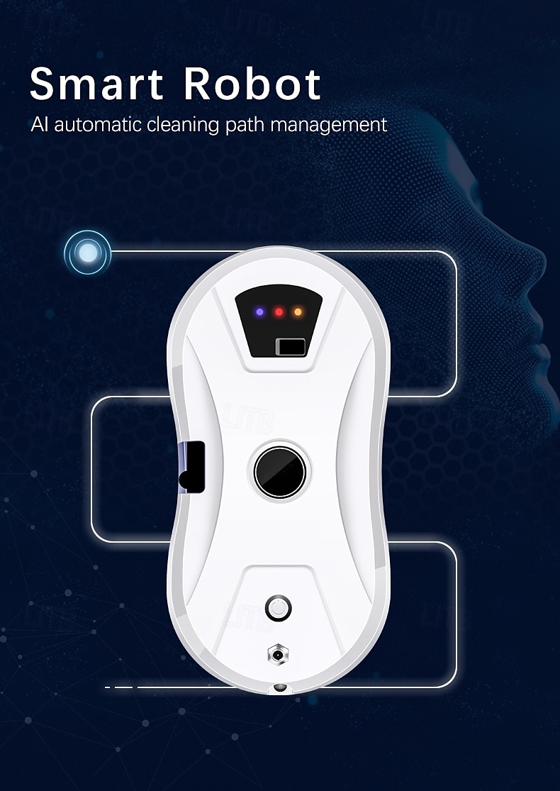 Window Cleaning Machine With Water Tank Automatic Water Spray Planning Type Fully Automatic Window Cleaning Robot 2025 - $103.99 –P14