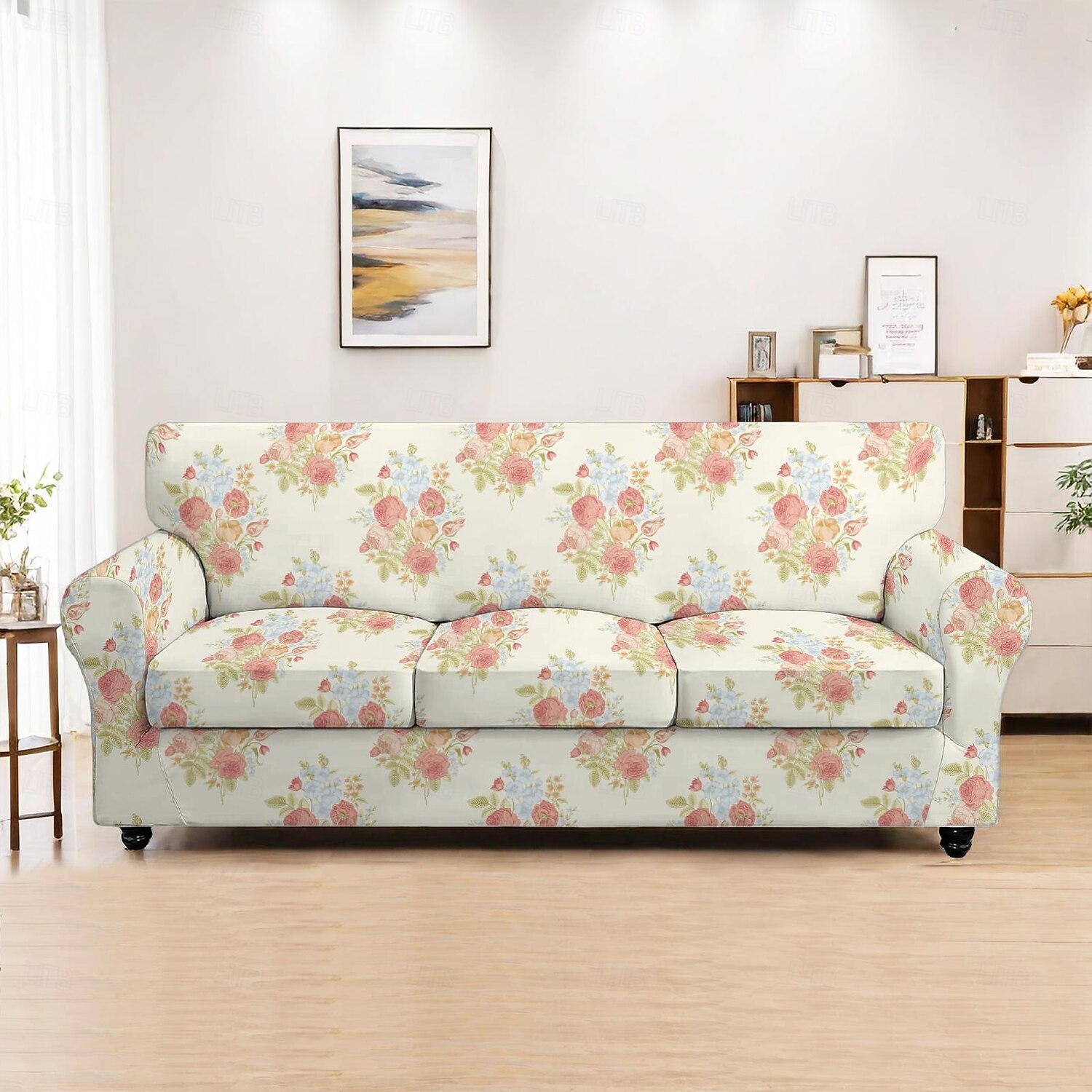 Printed Sofa Cover Stylish and Durable Slipcover for Furniture Protection Perfect for Refreshing Your Living Room Decor with a Unique Design 2025 - $44.99 –P4