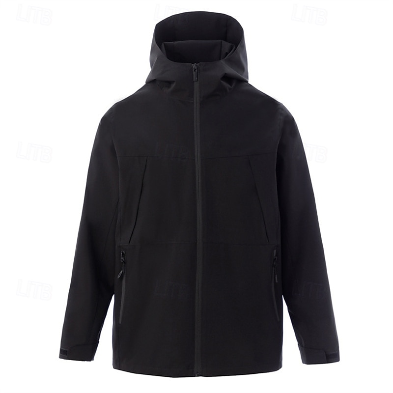 Hombre Chaqueta Softshell Chaqueta para senderismo Al aire libre Resistente al Viento Secado rápido Chaqueta ligera Chaqueta cortavientos Viaje Gris oscuro Negro Rojo Azul Marino Azul 2025 - $45.59 –P1