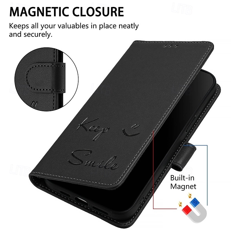 Phone Case For iPhone 16 Pro Max Plus iPhone 15 Pro Max Plus iPhone 14 13 12 11 Pro Max Plus Mini SE Back Cover with Stand Holder Magnetic with Lanyard Retro TPU PU Leather 2025 - $17.99 –P12