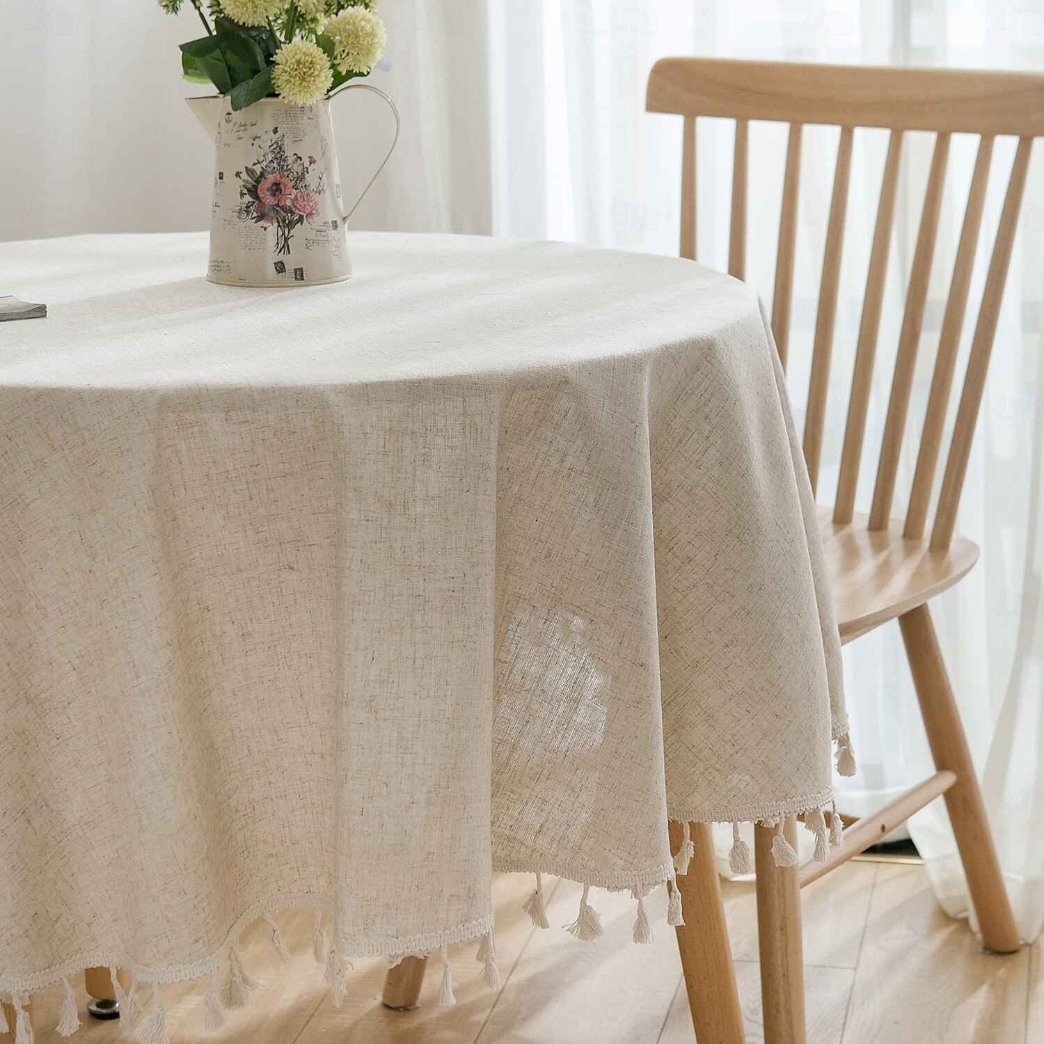 Round Tablecloths Elegant and Durable Table Covers Perfect for Dining and Kitchen Tables Ideal for Everyday Use or Special Occasions 2025 - $21.99 –P2