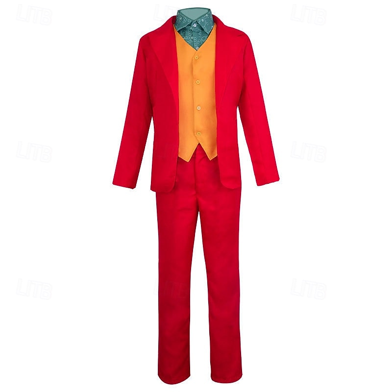 Jokeri Jokeri: Folie à Deux Jokeri Asut Puvut ja bleiserit Naamiaiset Elokuva-cosplay for Miesten Aikuisten Karnevaali Suoritus Juhla 2025 - $64.99 –P2