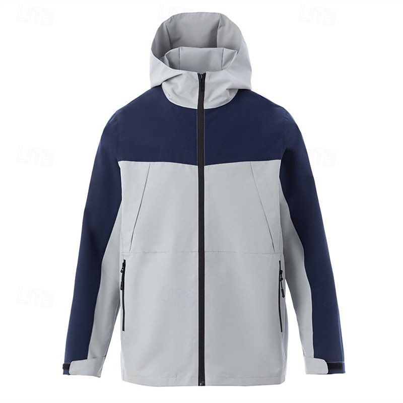 Hombre Chaqueta Softshell Chaqueta para senderismo Al aire libre Resistente al Viento Secado rápido Chaqueta ligera Chaqueta cortavientos Viaje Gris oscuro Negro Rojo Azul Marino Azul 2025 - $45.59 –P14