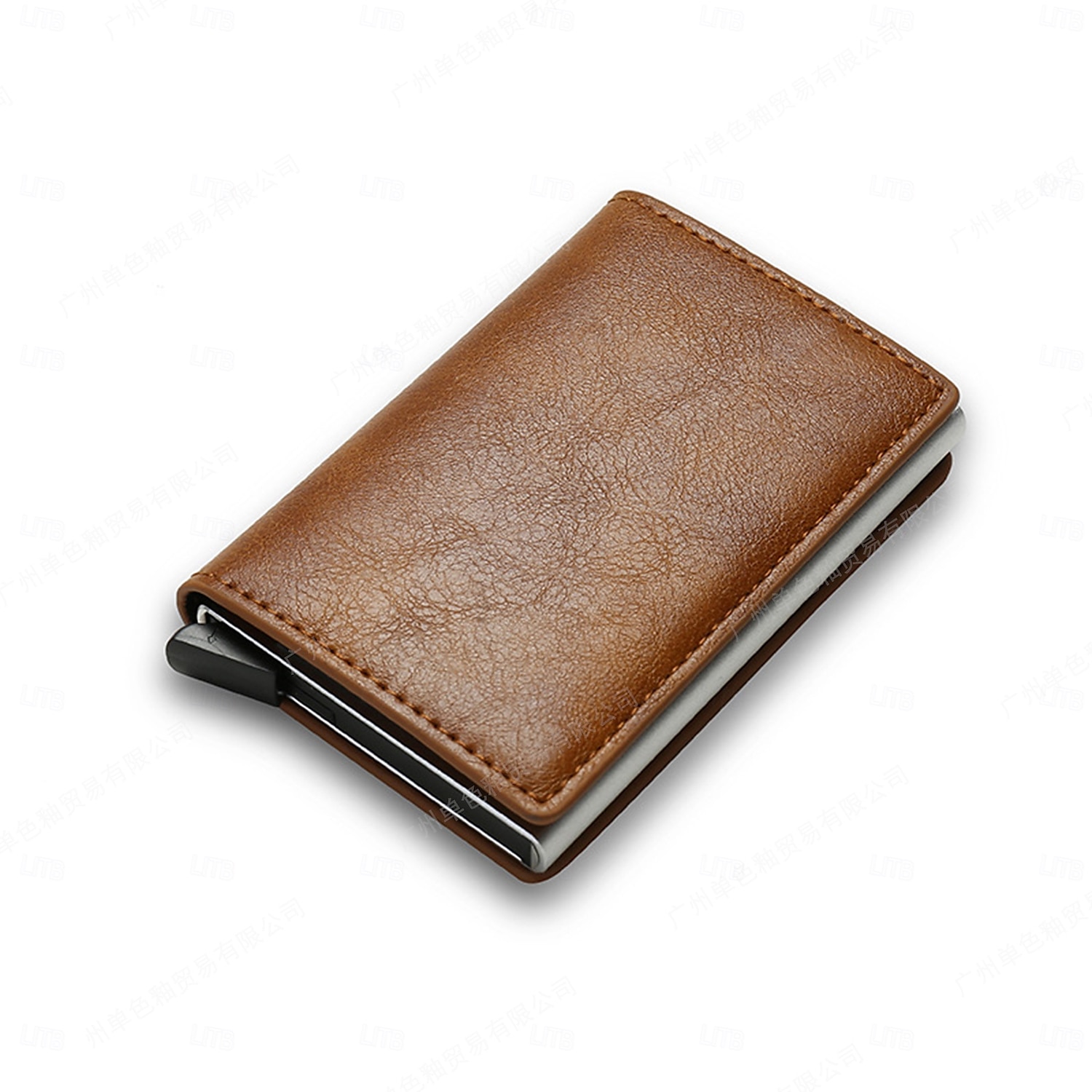 anti rfid blocking protected id kreditní banka držák na kartu peněženka luxusní značka pánská magická kůže slim mini malé peníze peněženky pouzdro 2025 - $15.99 –P7