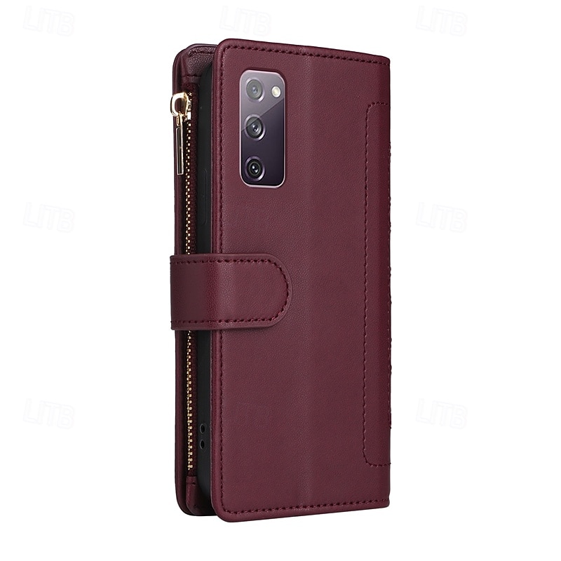 2025年 電話 ケース 用途 S24 S23 S22 S21 Ultra Plus S24 FE S21 FE A55 A35 A25 A15 5G A54 A34 A14 A73 A53 A33 A23 A13 S25ウルトラ バックカバー スタンド付き ジッパ- ストラップ付き レトロ風 TPU PUレザー コレクション – $22.99 –P10
