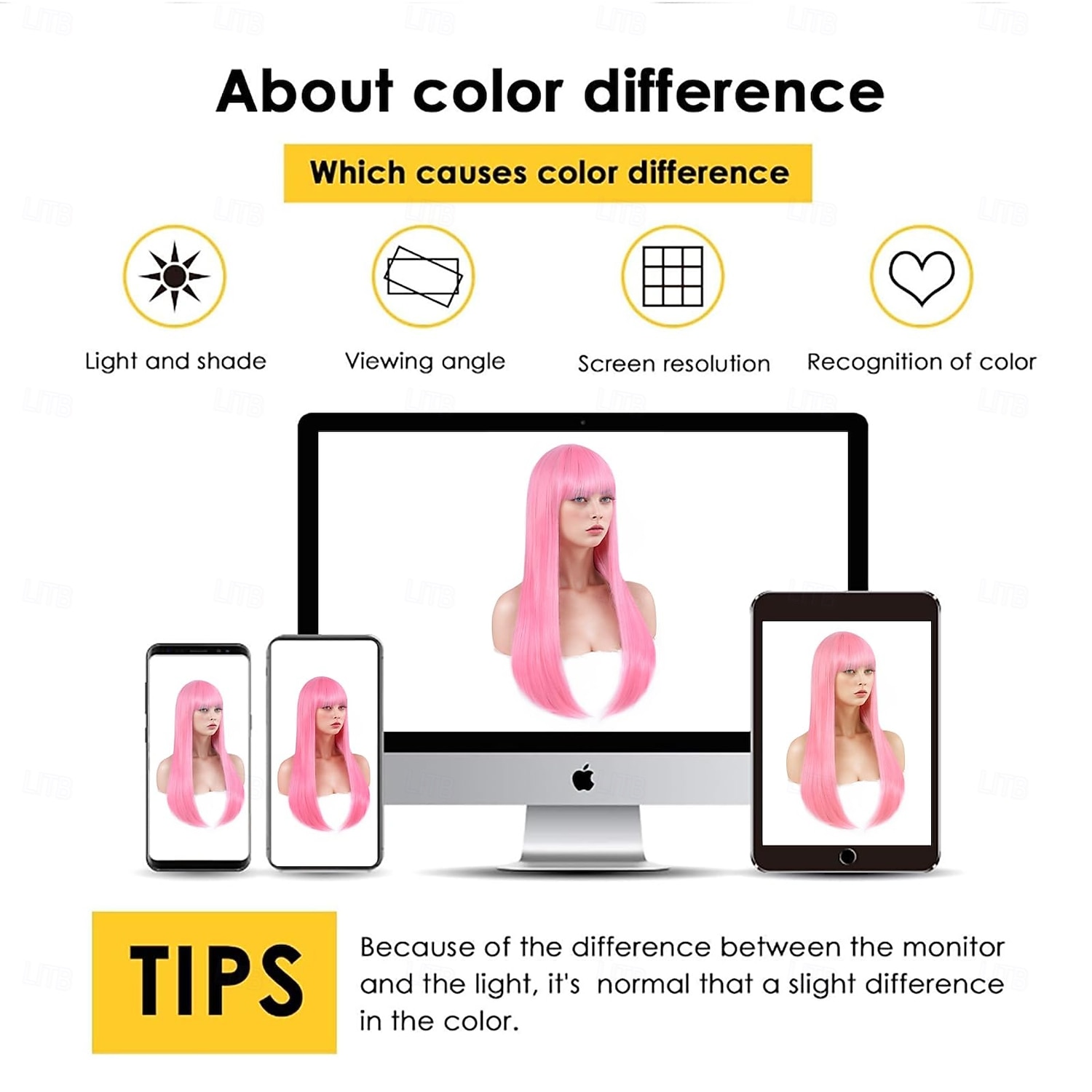 Wig with Bangs for Women Long Straight Wig for Grils Heat Resistant Synthetic Colored Wig for Cosplay for Party Halloween Daily Use 2026 - $19.99 –P8
