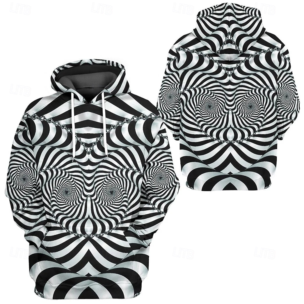 Beetlejuice 2 Hoodie Cartoon Manga Print 3D Character Front Pocket Graphic Street Style For Couple's Men's Women's Adults' Back To School 3D Print Party Casual Daily 2025 - $27.99 –P4