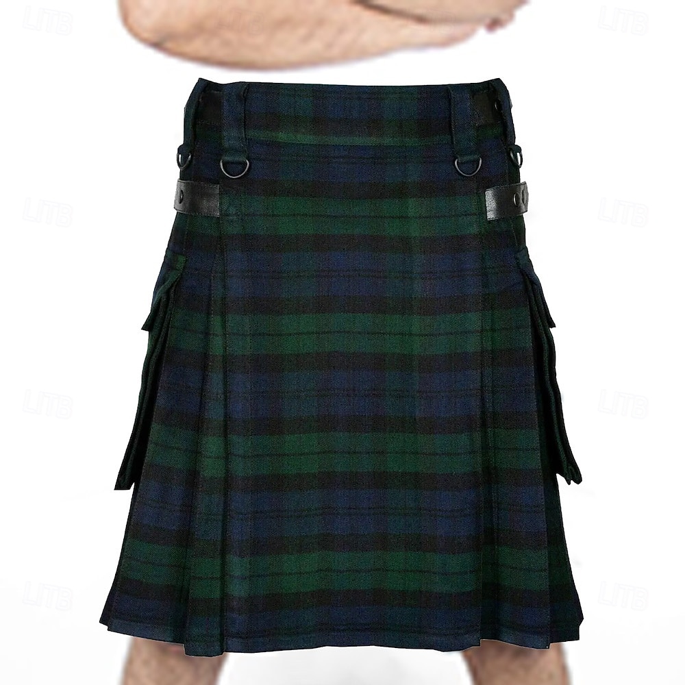 Punk & Gotico Medievale Abito di Natale Scozzese Costume Per uomo Casual Quotidiano Adulti Gonna del 2026 a $62.99 –P3