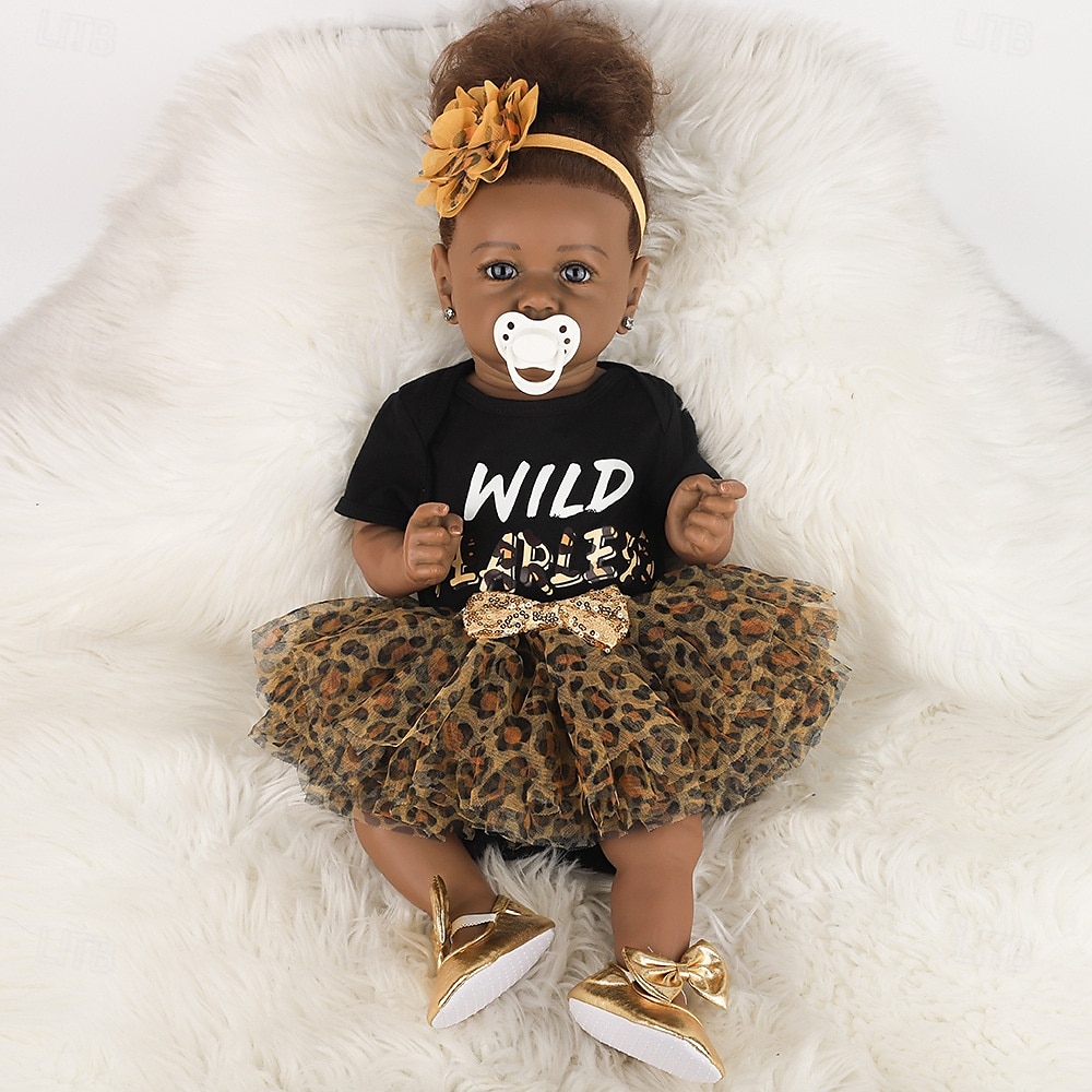 22.8 Inch Realistic Reborn Baby Dolls - Silicone Baby Girl Real Life Dolls with Full Body Vinyl Newborn Lifelike Weighted Dolls for Ages 3+ Gift 2025 - $143.99 –P6
