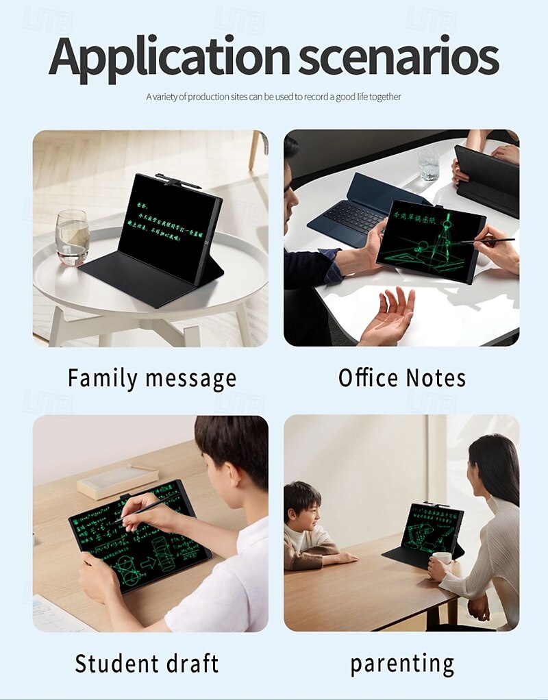 11.5 Inch Business Style Full Screen Clear Handwriting Writing Tablet Memo Pad Protective Case For Meeting Office Gifts 2025 - $39.99 –P15