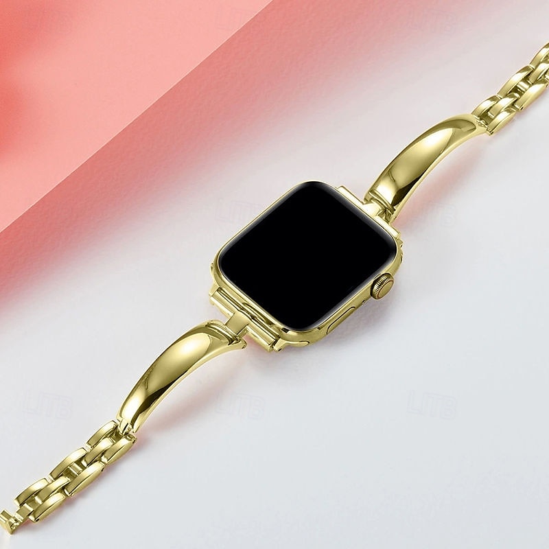 Solo Loop Kompatibilis valamivel Apple Watch óraszíj 38mm 40mm 41mm 42mm 44mm 45mm 49mm Női Fém kapocs ötvözet Csere óraszíj mert iwatch Ultra 2 Series 9 8 7 SE 6 5 4 3 2 1 2025 - $14.99 –P12