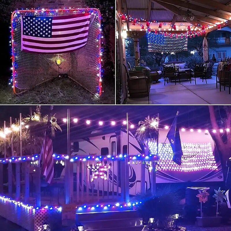 dc24v tensão segura led luzes de corda de natal 100m 50m 20m 10m com 800 leds e 400 leds, luzes de natal de tira de fadas, iluminação externa à prova d'água ip65 para natal, festa, eventos de ano de 2025 por $22.99 –P8
