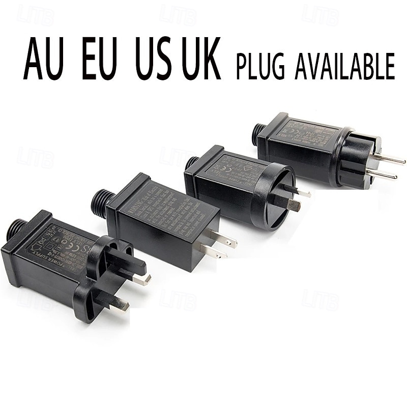 Waterproof LED Fairy String Lights 5M/10M  Lights DC31V EU/US/AU/UK PLug LED String Lights for Outdoor & Indoor Decor 2026 - $50.99 –P16