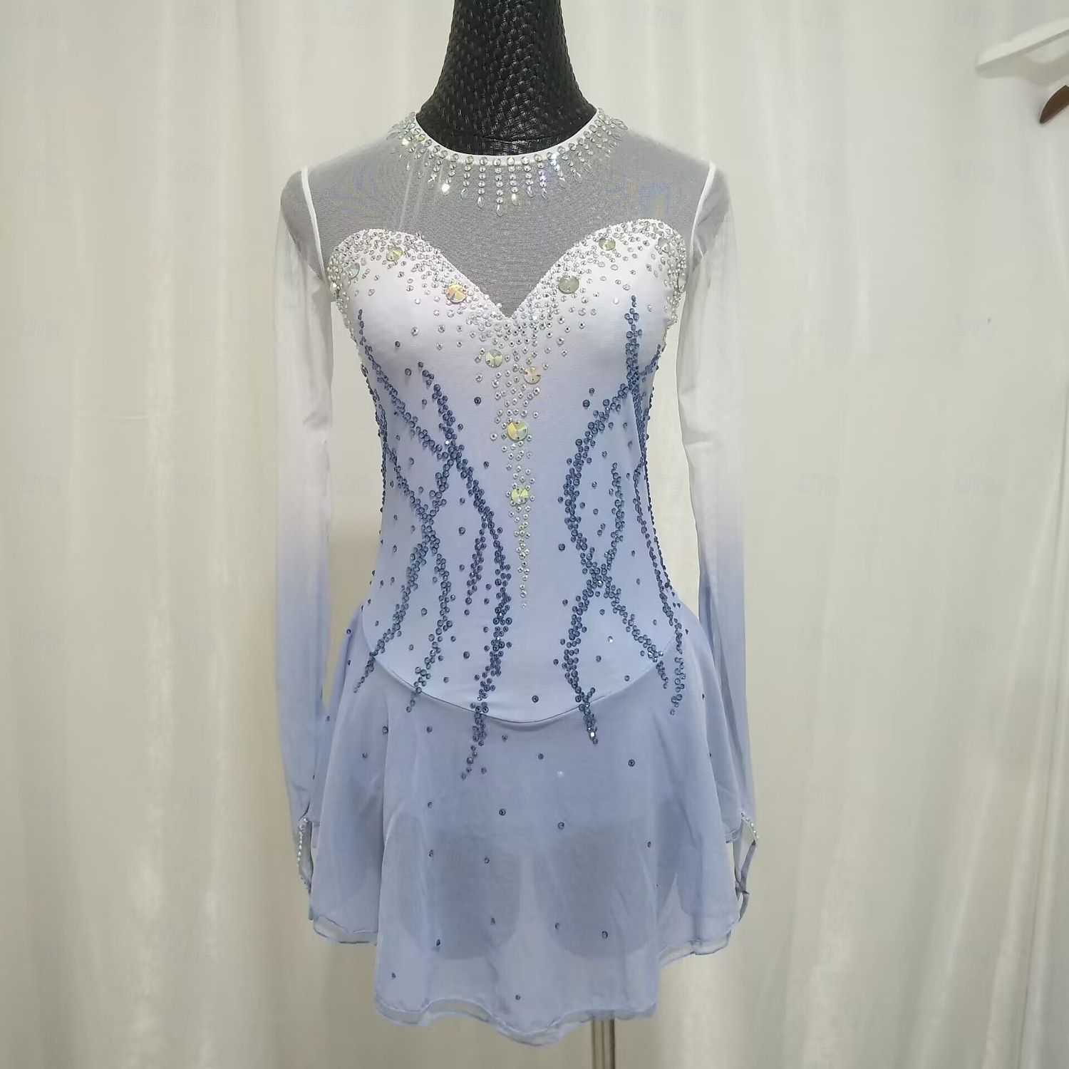 műkorcsolya jelmez műkorcsolya fellépő jelmez osztályozó jelmez verseny jelmez gyerek felnőtt női műkorcsolya jelmez felnőtt és gyerek személyre szabott spandex 2025 - $225.89 –P1