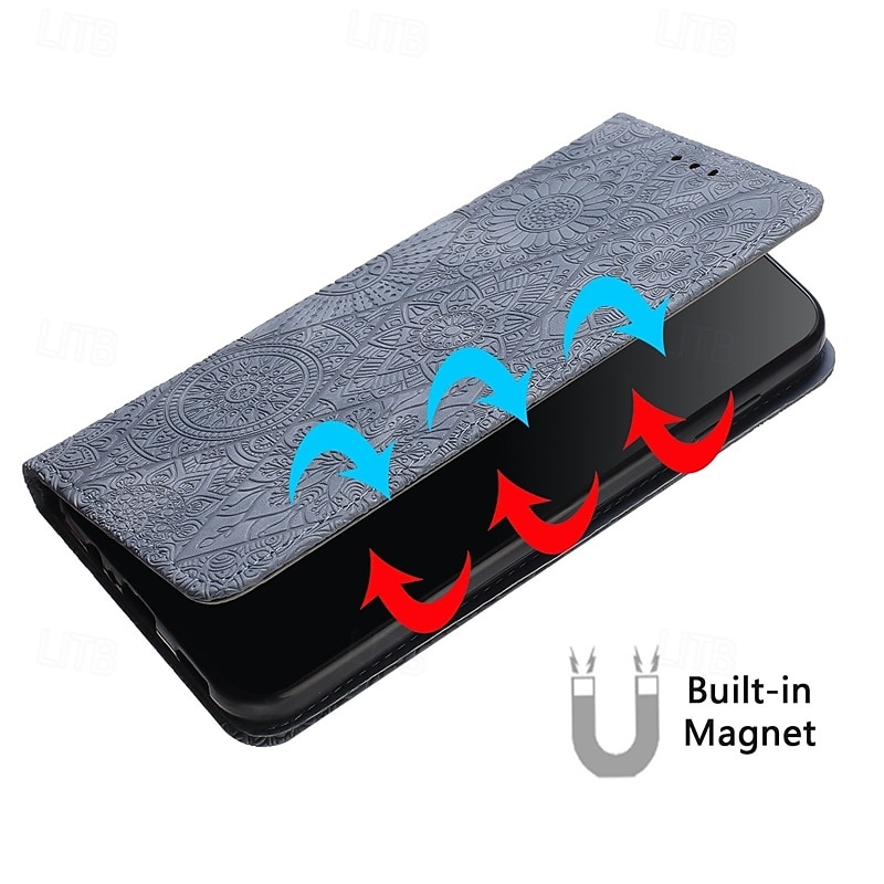 Phone Case For Samsung Galaxy S25 Ultra S24 Ultra S24 Plus S24 S24 FE S23 S22 S21 S20 Plus Ultra S21 FE A55 A35 A25 A15 5G A54 A34 A14 A73 A53 A33 A23 A13 Back Cover with Stand Holder Magnetic Card 2025 - $20.99 –P3