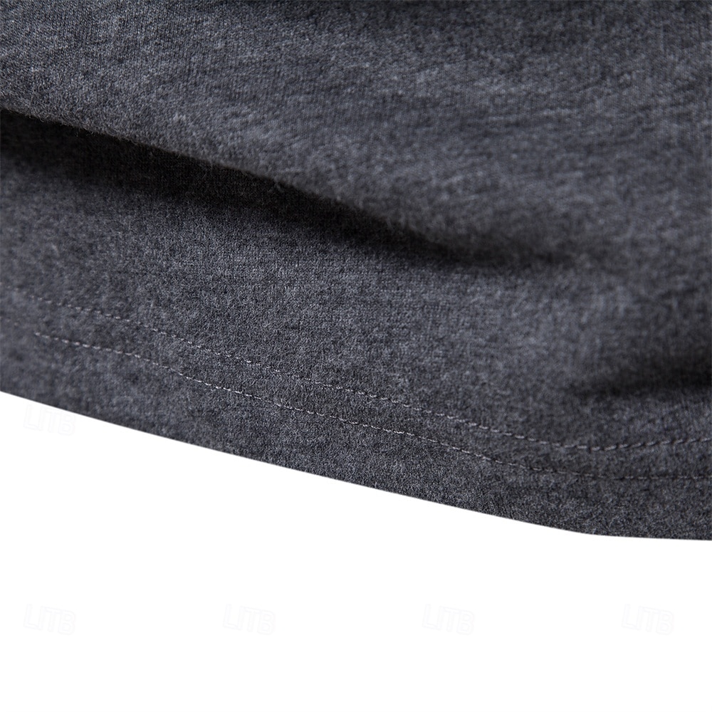 100% Cotton Long Sleeve Men's T-shirt Solid Color Letter Print Casual T shirts for Men New Spring Tops Tee Men Clothing 2025 - $25.99 –P5