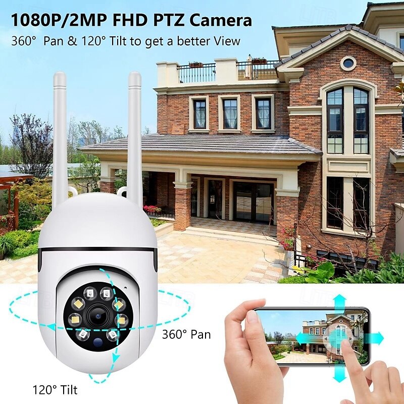 IP Camera 1080P Mini Wireless Motion Detection Remote Access IR-cut Indoor Support 128 GB 2025 - $31.99 –P2