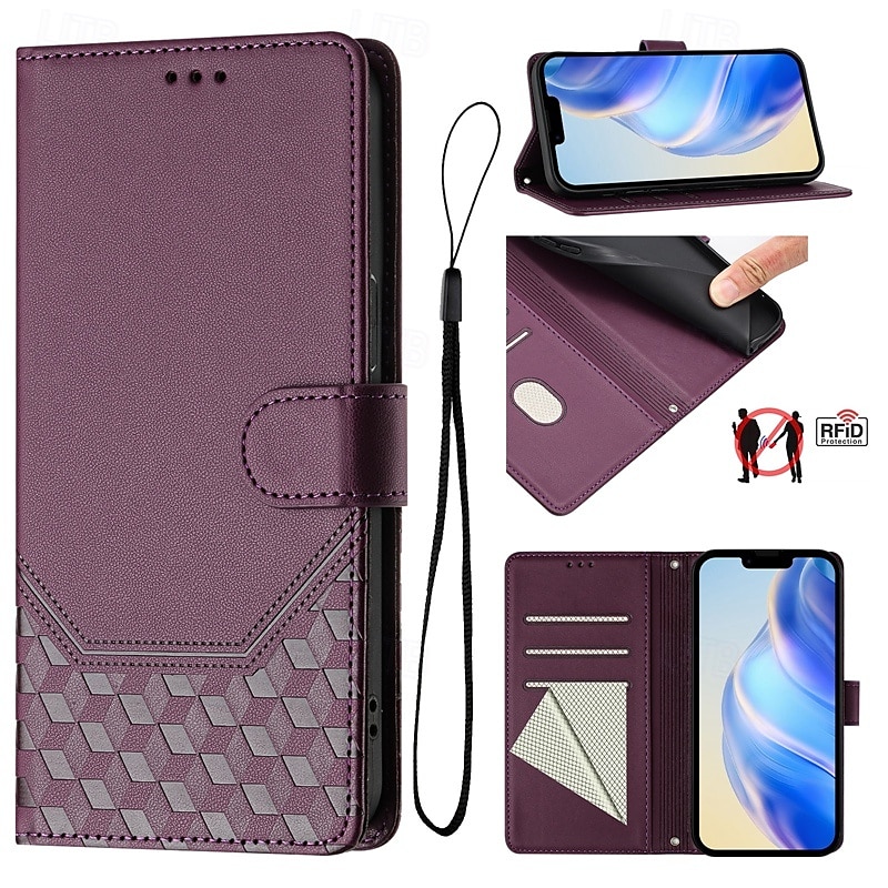 telefon Maska Pentru Samsung Galaxy S24 Ultra Plus S23 S22 S21 S20 Ultra Plus FE A55 A35 A25 A15 5G A73 A53 A33 A23 A13 S25 Ultra Portofel Card Magnetic cu Lanyard cu curea de mână Retro TPU PU piele 2025 - $13.99 –P12