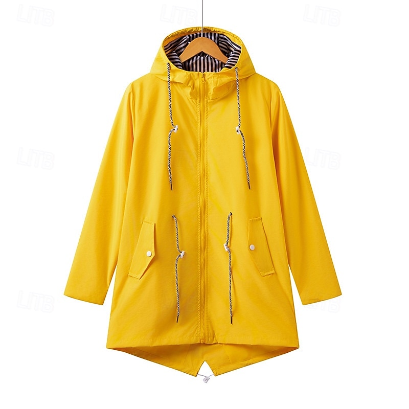 Mulheres Jaqueta Softshell Jaqueta de Trilha Ao ar livre A Prova de Vento Impermeável Jaqueta leve Jaqueta corta-vento Viajar Preto Amarelo Rosa claro Vermelho Azul Marinho de 2025 por $42.99 –P1