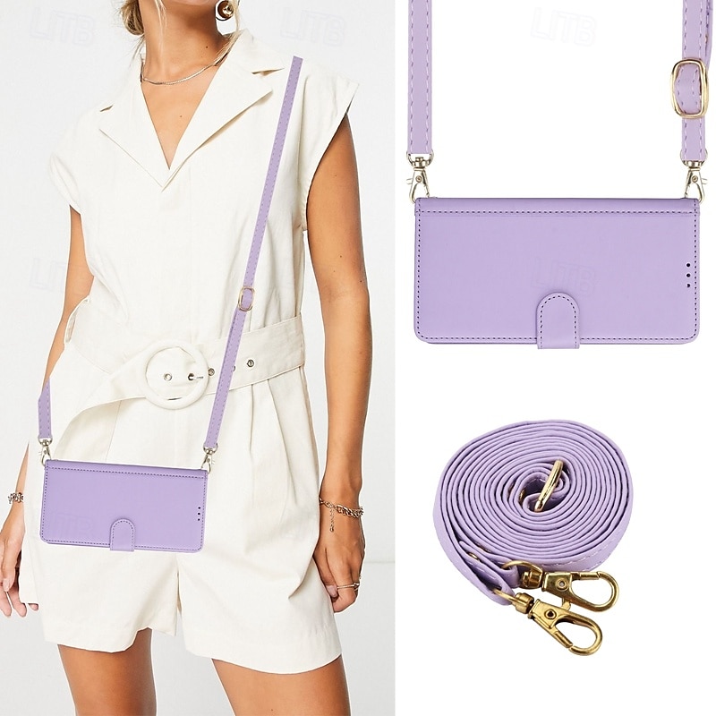 Handy Hülle Handyhüllen Für iPhone 16 iPhone 15 Pro Max Plus iPhone 14 13 12 11 Pro Max Plus Brieftasche Kartenetui Ganzkörperschutz mit Lanyard mit Handschlaufe Retro TPU PU-Leder 2025 - $19.99 –P2