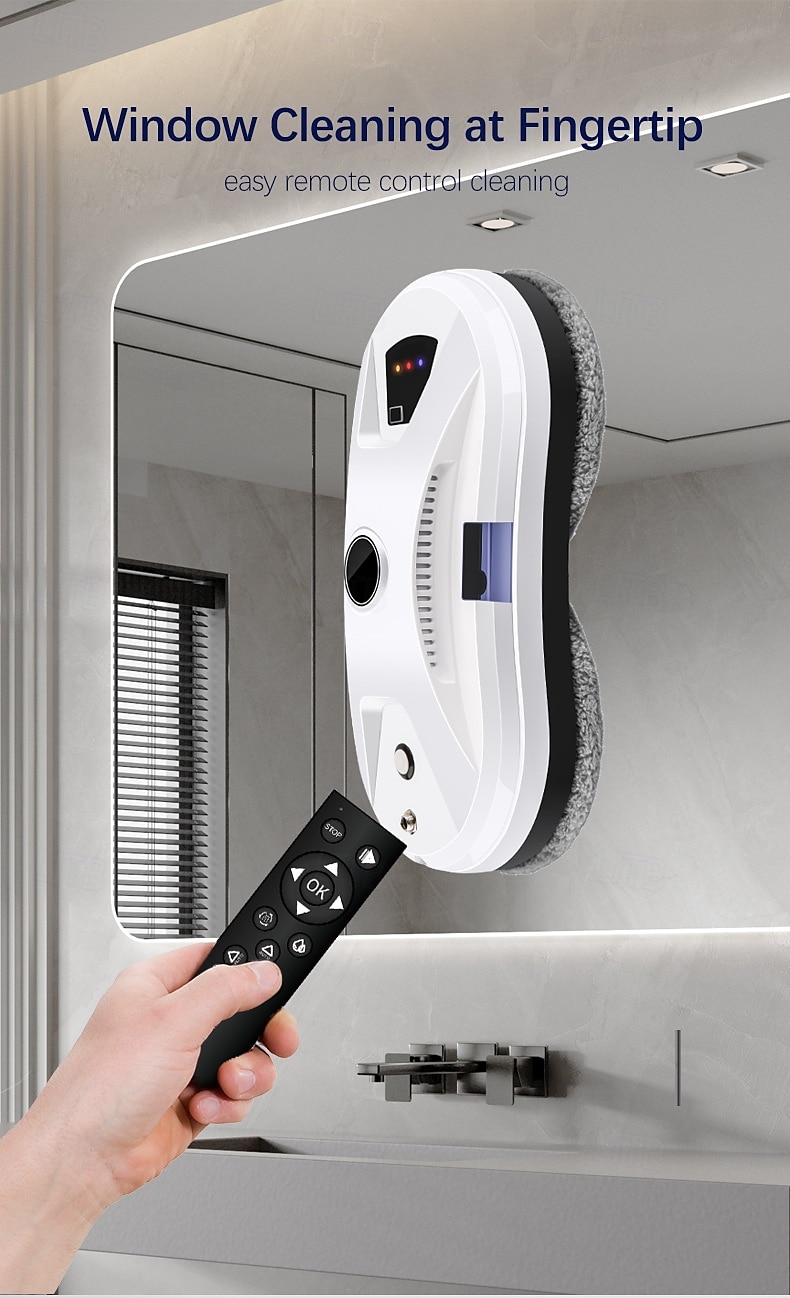 Window Cleaning Machine With Water Tank Automatic Water Spray Planning Type Fully Automatic Window Cleaning Robot 2025 - $103.99 –P8