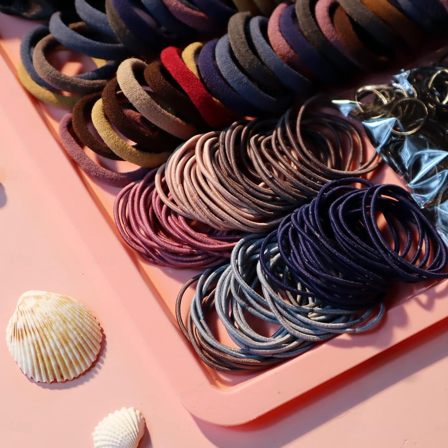 ensemble d'accessoires pour cheveux pour gros intestin - élastiques à cheveux polyvalents, cordes à cheveux simples et combinaisons de cercles à cheveux pour des coiffures élégantes - parfait pour de 2025 ? $9.99 –P3