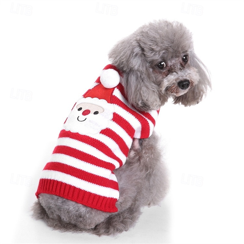 Câini Pisici Pulovere Jumper Modă Iarnă Cald Modă Comfortabil Crăciun Crăciun În aer liber Anul Nou Zilnice homewear Îmbrăcăminte pentru câini for Small Mediu 2025 - $15.49 –P8