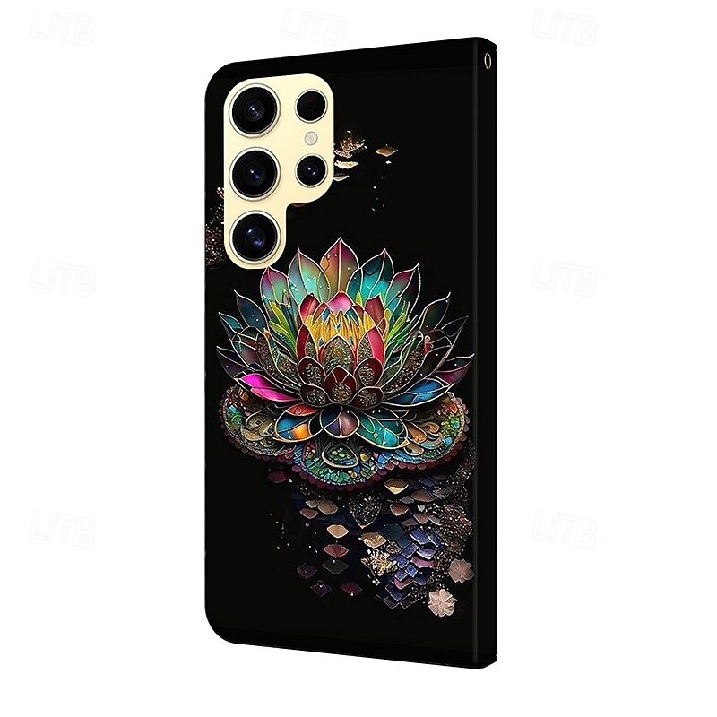 telefone Capinha Para S24 Ultra S24 Plus S24 S23 S23 Ultra S22 S22 Plus Ultra S21 Ultra S21 FE S21 Capa traseira Com Suporte Antichoque Retro Couro PU de 2025 por $14.99 –P14