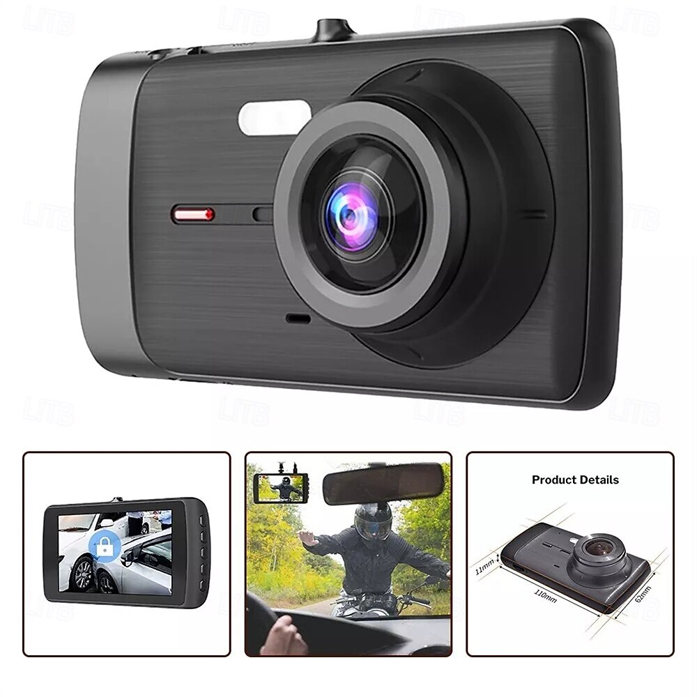 drive recorder biltilbehør kameraskriver full hd 1080p nattsyn 2025 - $65.99 –P3