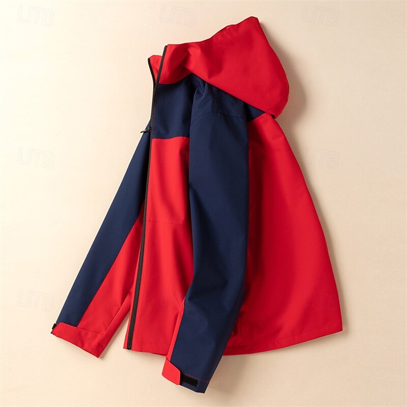 Hombre Chaqueta Softshell Chaqueta para senderismo Al aire libre Resistente al Viento Secado rápido Chaqueta ligera Chaqueta cortavientos Viaje Gris oscuro Negro Rojo Azul Marino Azul 2025 - $45.59 –P19