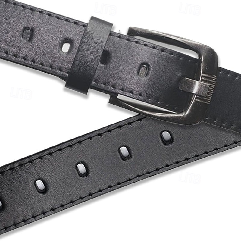בגדי ריקוד גברים אבנטים חֲגוֹרָה חגורת גברים רטרו עור PU סגסוגת מודרני עכשווי צבע אחיד / רגיל שחור חופשה לבוש יומיומי יום יומי\קז'ואל סוף שבוע חגורת מותניים 2026 - $6.99 –P1