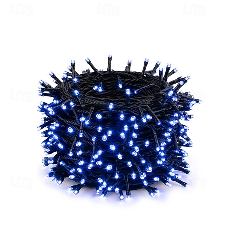 dc24v tensão segura led luzes de corda de natal 100m 50m 20m 10m com 800 leds e 400 leds, luzes de natal de tira de fadas, iluminação externa à prova d'água ip65 para natal, festa, eventos de ano de 2025 por $22.99 –P7