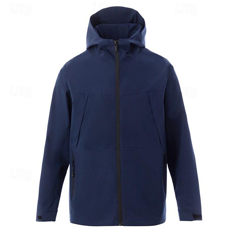 Hombre Chaqueta Softshell Chaqueta para senderismo Al aire libre Resistente al Viento Secado rápido Chaqueta ligera Chaqueta cortavientos Viaje Gris oscuro Negro Rojo Azul Marino Azul 2025 - $45.59 –P12