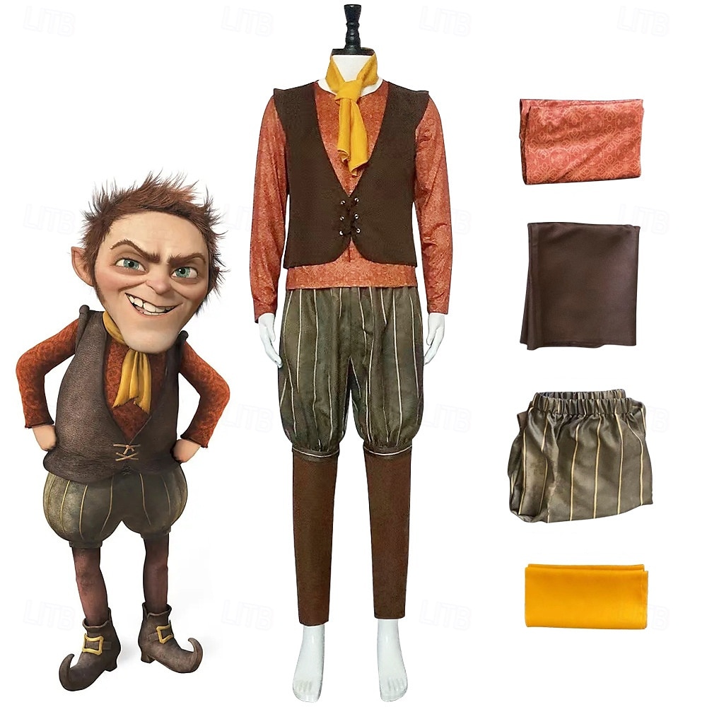Šrek Rumpelstiltskin Kalhoty Úbory Cosplay kostým Filmové kostýmy for Pánské Dospělé Karneval Plesová maškaráda Večírek 2025 - $60.99 –P1