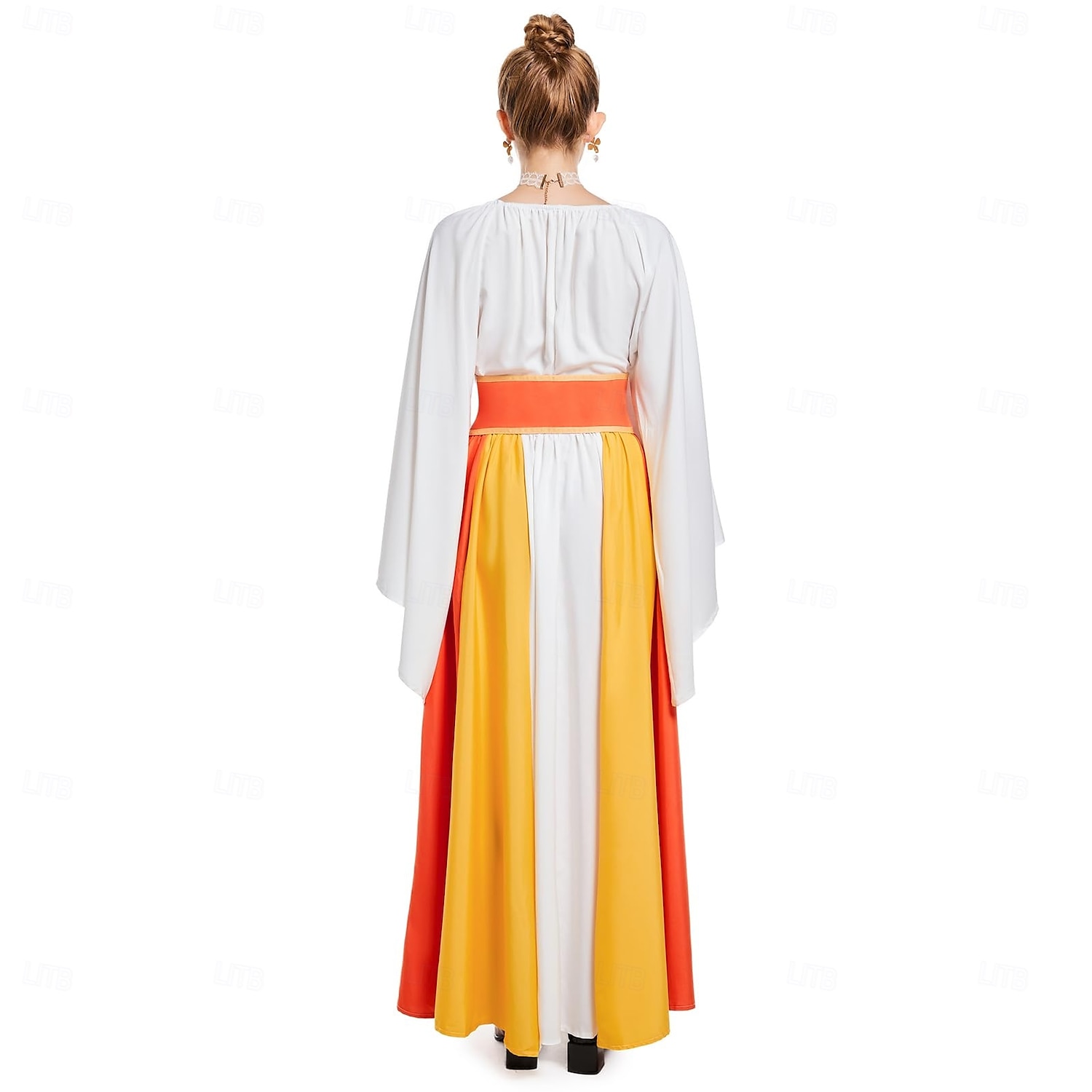 Retro Středověké Renesanční Šaty Šaty inspirované Regency Ren Faire Elf Viking Elfí Dámské Keltské Pirát Fantazie předvečer Všech svatých Karneval Plesová maškaráda Párty LARP Ren Faire Dospělé Šaty 2025 - $46.99 –P22