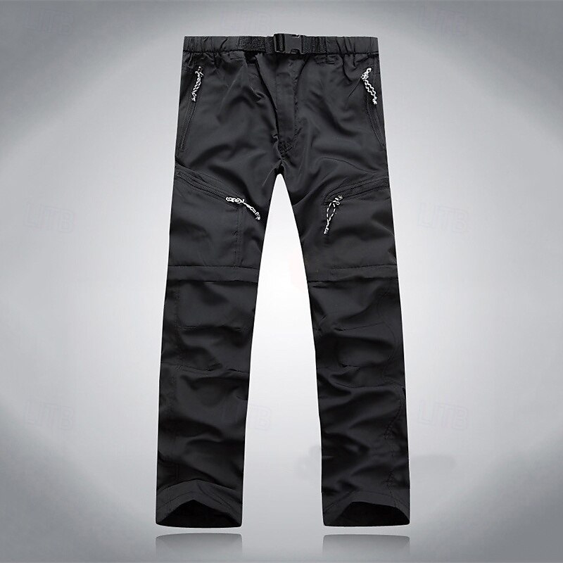 Voor heren Combatbroek Cargohosen Wendbare Hosen Militair Buiten Normale pasvorm waterdicht Ademend Sneldrogend Broeken / Regenbroek / Overbroek Elastische taille Zwart Leger Groen Jagen Klimmen 2025 - $25.99 –P9