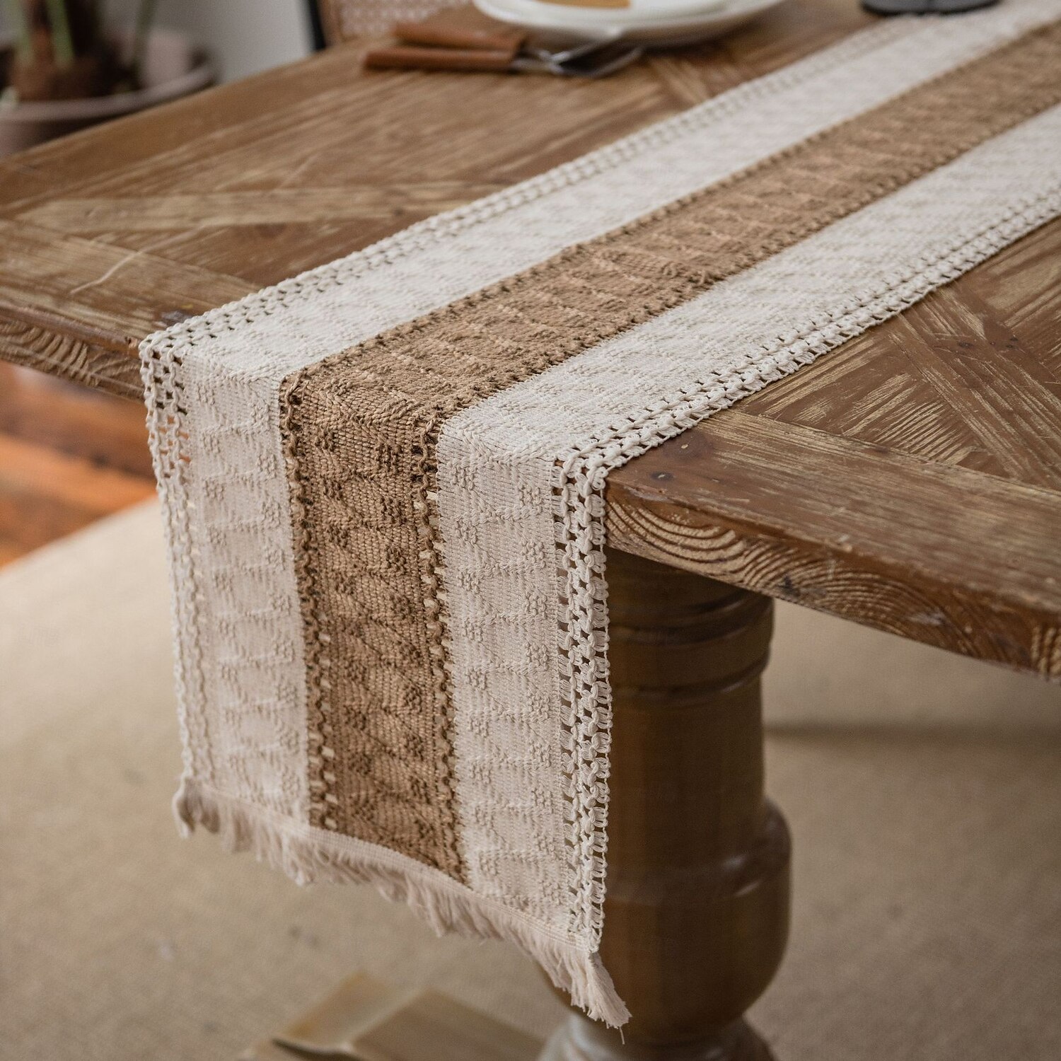 Tablerunner Decorative and Durable Table Cover Ideal for Dining and Kitchen Tables Perfect for Everyday Use or Special Occasions 2025 - $15.49 –P13