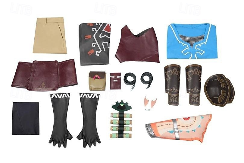 The Legend of Zelda: Lacrime del Regno Link Anime Costume Cosplay Abiti Abiti Cosplay Mascherata Costume Per Per uomo Per donna Adulti del 2025 a $86.99 -P3