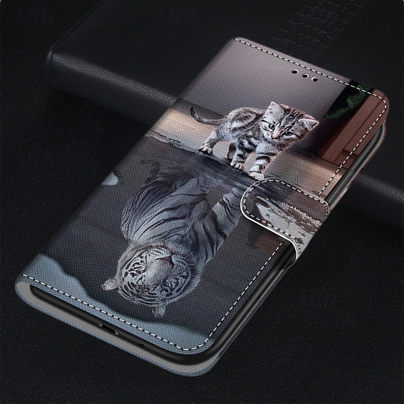 τηλέφωνο tok Για Pixel 8 Pro Pixel 8 Πίσω Κάλυμμα με βάση στήριξης με λουράκι καρπού Υποδοχή κάρτας Ρετρό TPU PU δέρμα 2025 - $14.99 –P7