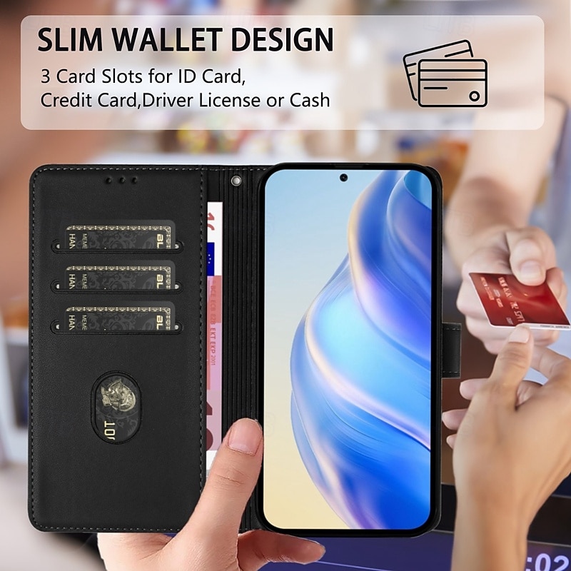 Phone Case For iPhone 16 Pro Max Plus iPhone 15 Pro Max Plus iPhone 14 13 12 11 Pro Max Plus Mini SE Back Cover with Stand Holder Magnetic with Lanyard Retro TPU PU Leather 2025 - $17.99 –P14