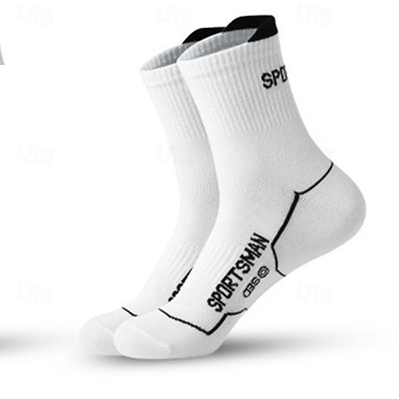 Hombre Calcetines Calcetines de bicicleta Calcetines deportivos Calcetines atléticos Camping / Senderismo Ejercicio al Aire Libre Ciclismo / Bicicleta Bicicleta / Ciclismo Mantiene abrigado 2025 - $3.19 –P1