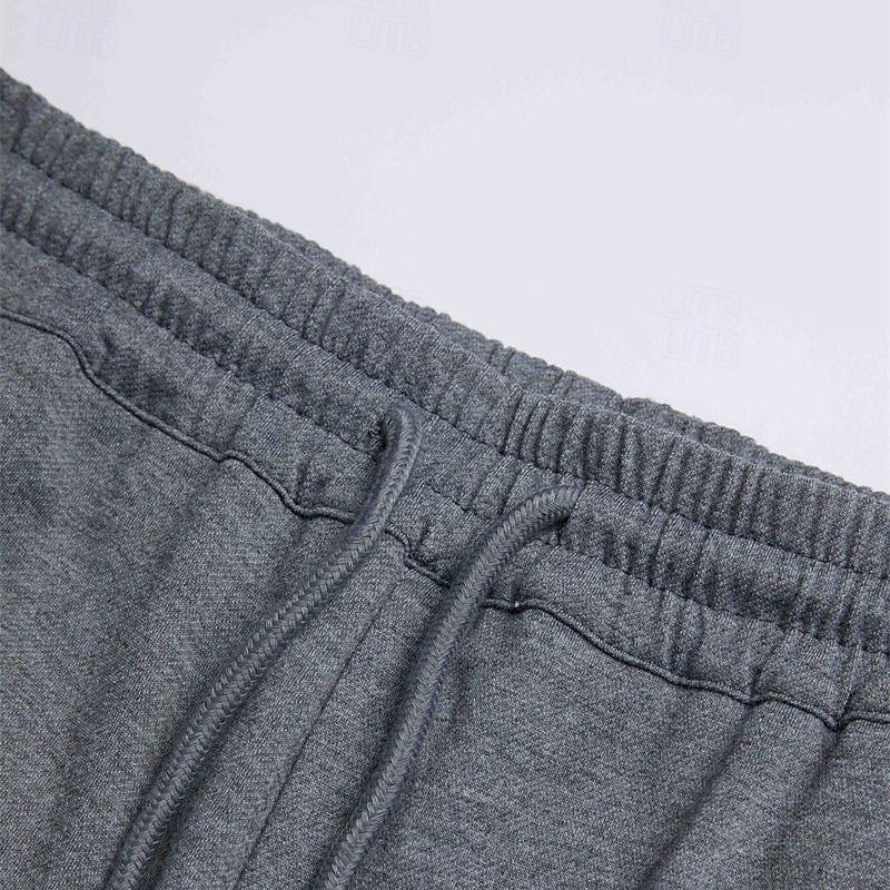 Homme Joggings Pantalon Jogging Pantalon Jogger Cordon Boucle de serviette Poche zippée Couleur Pleine Respirable Séchage rapide Athlétique Fin de semaine Vêtement de rue Casual Sport Athleisure Mince de 2025 ? $11.59 –P5