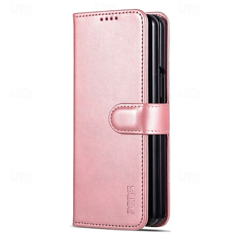 Phone Case For Z Fold 6 Z Fold 4 Z Fold 3 iPhone 16 Pro Max Plus iPhone 15 Pro Max Plus iPhone 14 13 12 11 Pro Max Plus Mini Back Cover with Stand Holder Card Slot Shockproof Retro PU Leather 2025 - $18.99 –P3