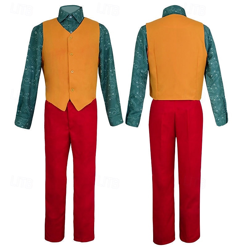 Jokeri Jokeri: Folie à Deux Jokeri Asut Puvut ja bleiserit Naamiaiset Elokuva-cosplay for Miesten Aikuisten Karnevaali Suoritus Juhla 2025 - $64.99 –P3