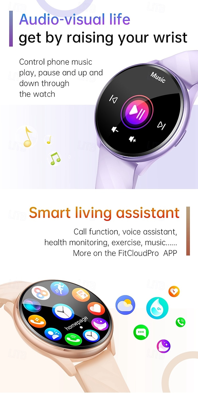 KT77 Smart Watch 1.46 inch Smartwatch Fitness Running Watch Bluetooth Pedometer Call Reminder Fitness Tracker Compatible with Android iOS Women Men Long Standby Hands-Free Calls Waterproof IP68 22mm 2025 - $49.99 –P14