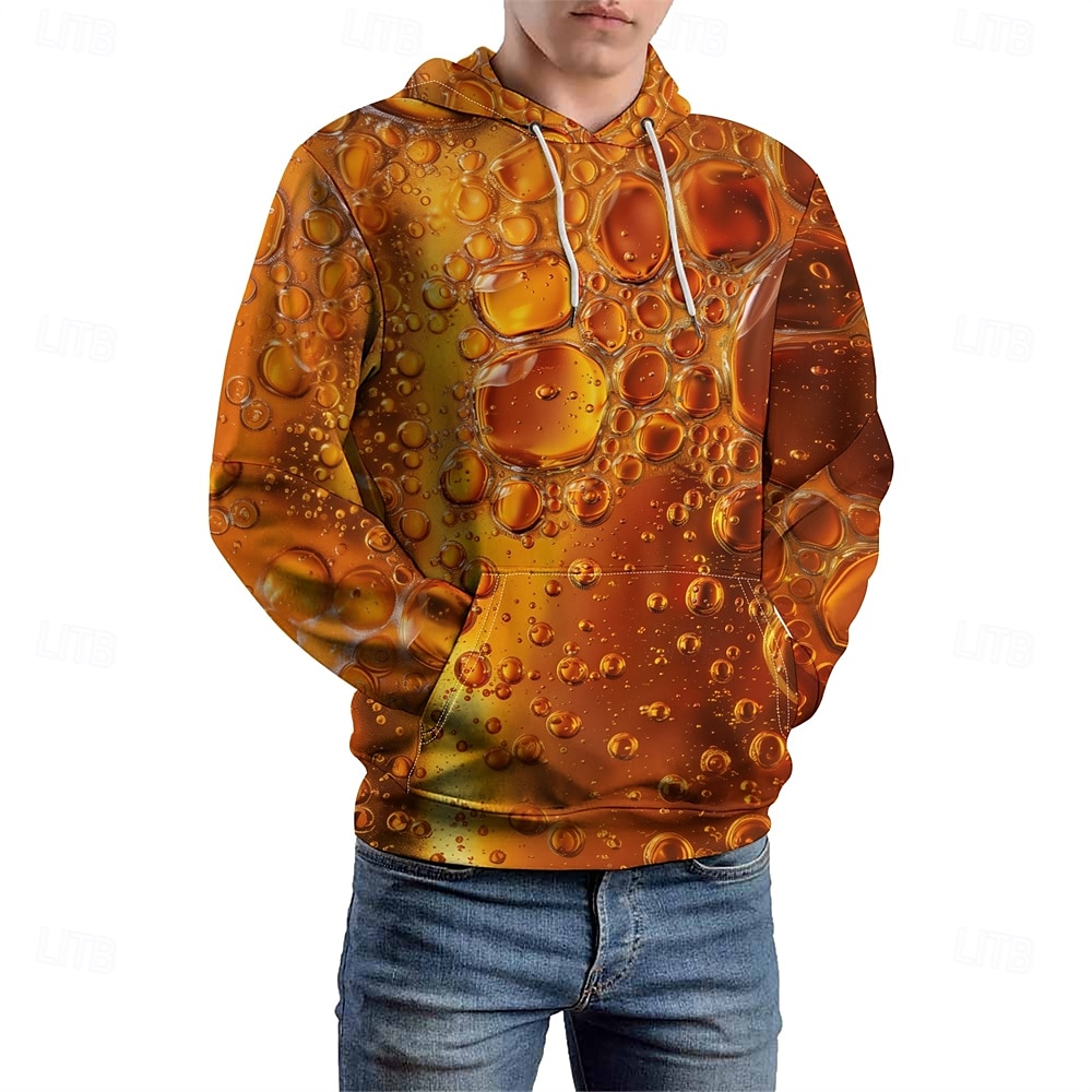 Hombre Graphic Cerveza Oktoberfest Sudadera Sudaderas Sudadera Manga Larga Sudadera con capucha Con Capucha Vacaciones Impresión 3D Vacaciones Deporte Noche Amarillo Estampado Invierno Primavera 2025 - $30.99 –P4