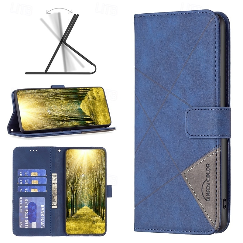 Phone Case For iPhone 16 Pro Max Plus iPhone 15 Pro Max Plus iPhone 14 13 12 11 Pro Max Plus Mini Wallet Case with Stand Holder Card Slot Shockproof Retro TPU PU Leather 2025 - $16.99 –P9