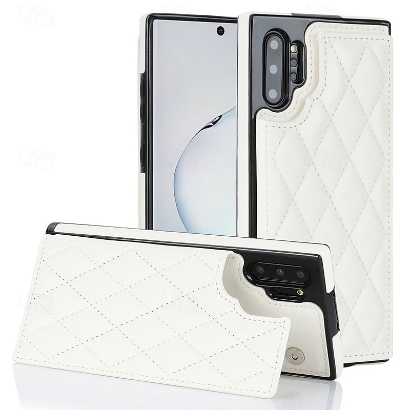 телефон Кейс для Назначение SSamsung Galaxy S24 S24 Ultra Plus S23 S22 S21 S20 Ultra Plus FE A14 A54 A72 А73 А53 A71 A12 Кейс на заднюю панель со стендом Разъем для карты Защита от удара Ретро 2025 - $17.99 –P9
