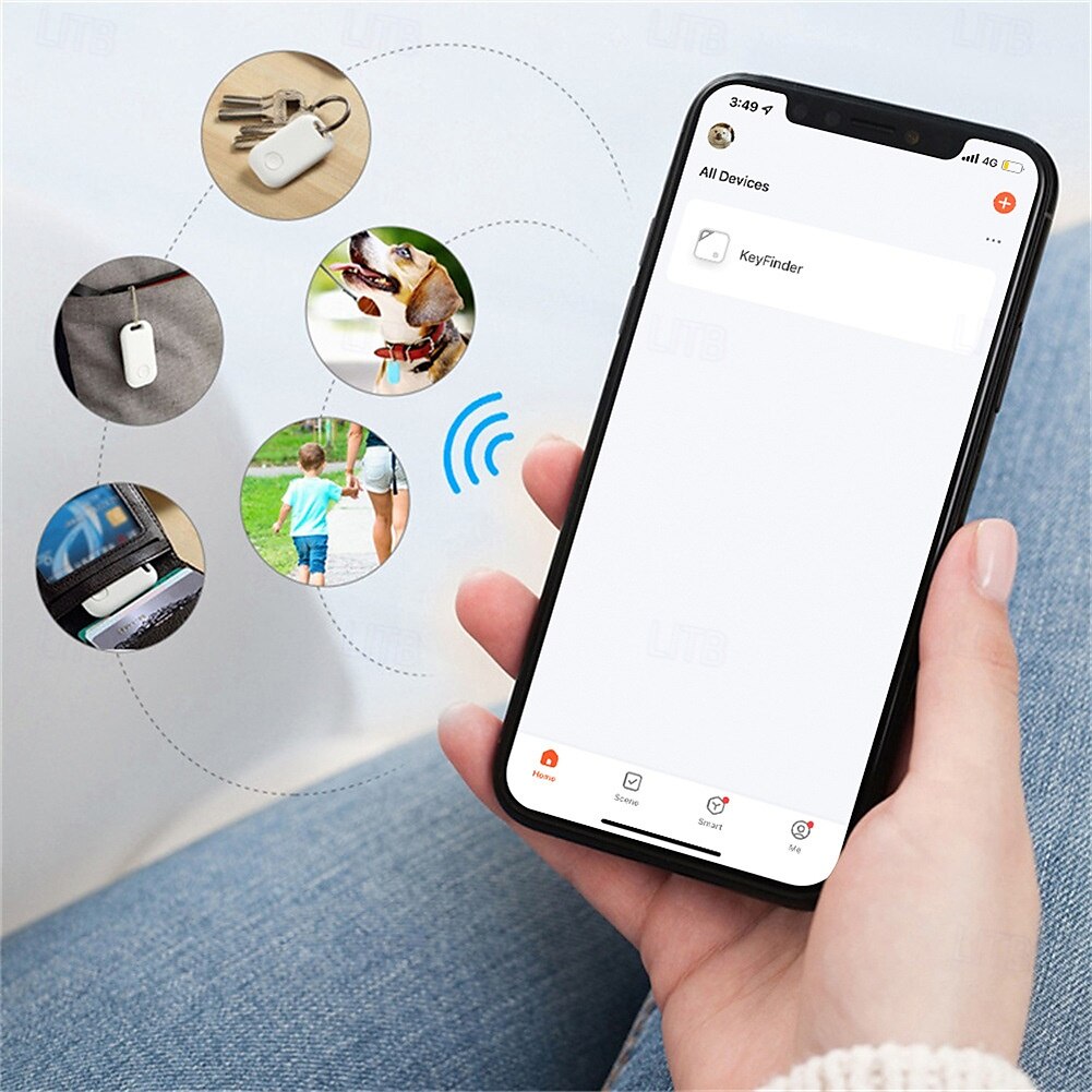 Mini Smart Tracker Anti Lost Bluetooth-compatible Smart Finder For Kids Key Phones Anti Loss Alarm Smart Tag Key Finder 2025 - $15.99 –P8